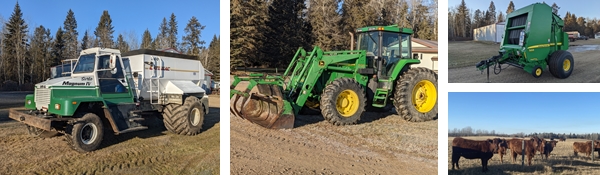 Unreserved Timed Equipment, Livestock & Farm Auction for Keith & Susan Anderson